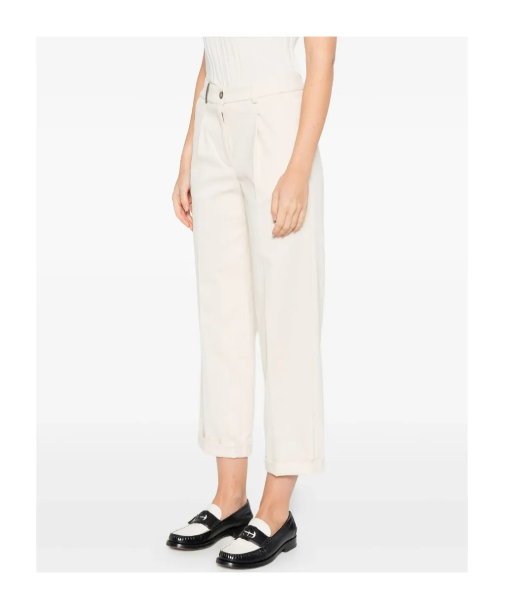 Straight-Leg Trousers