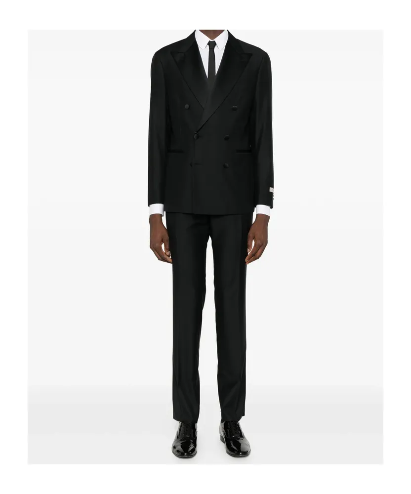 Long-Sleeved Suit Jacket And Trousers Set
