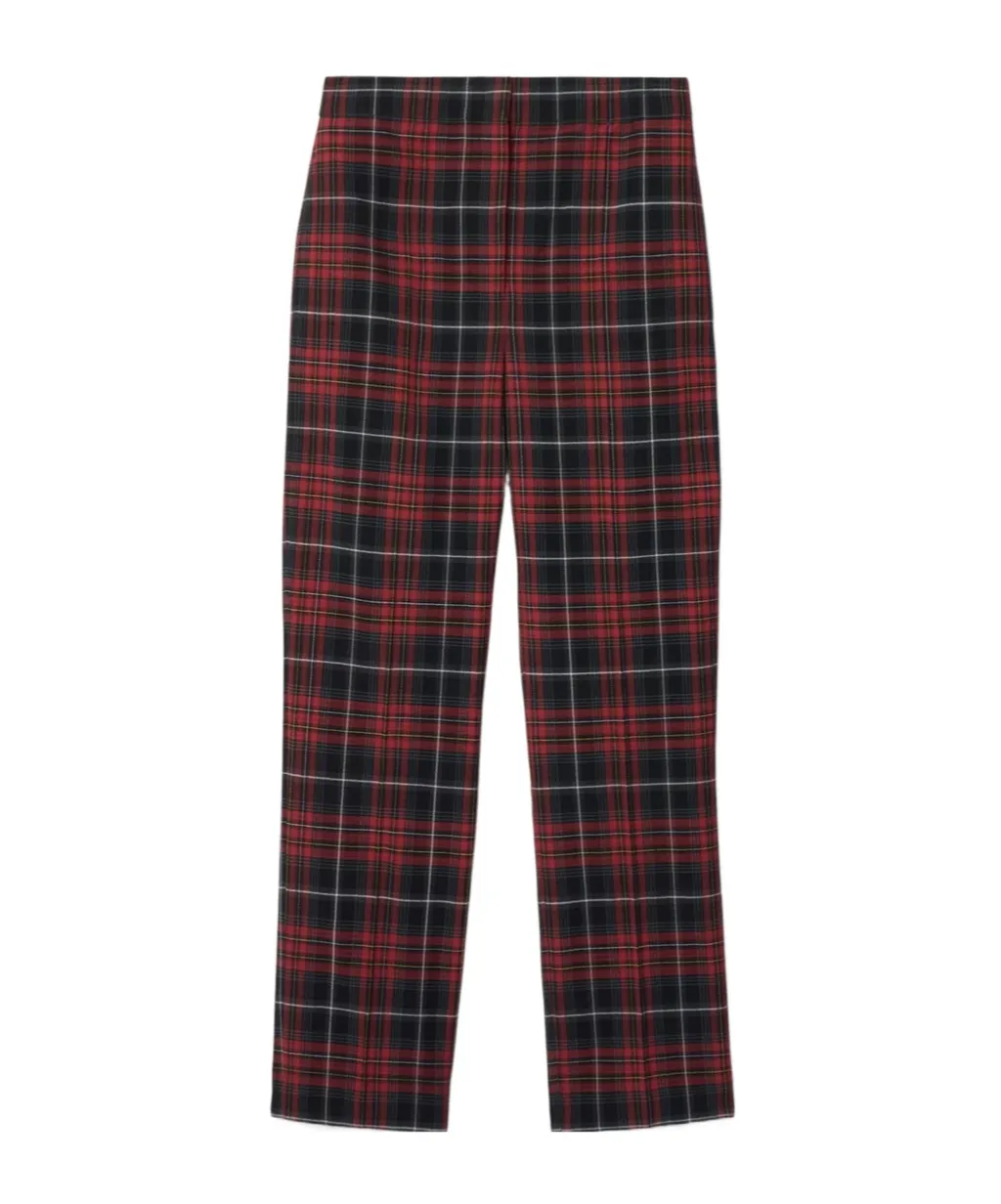 Checked Pants
