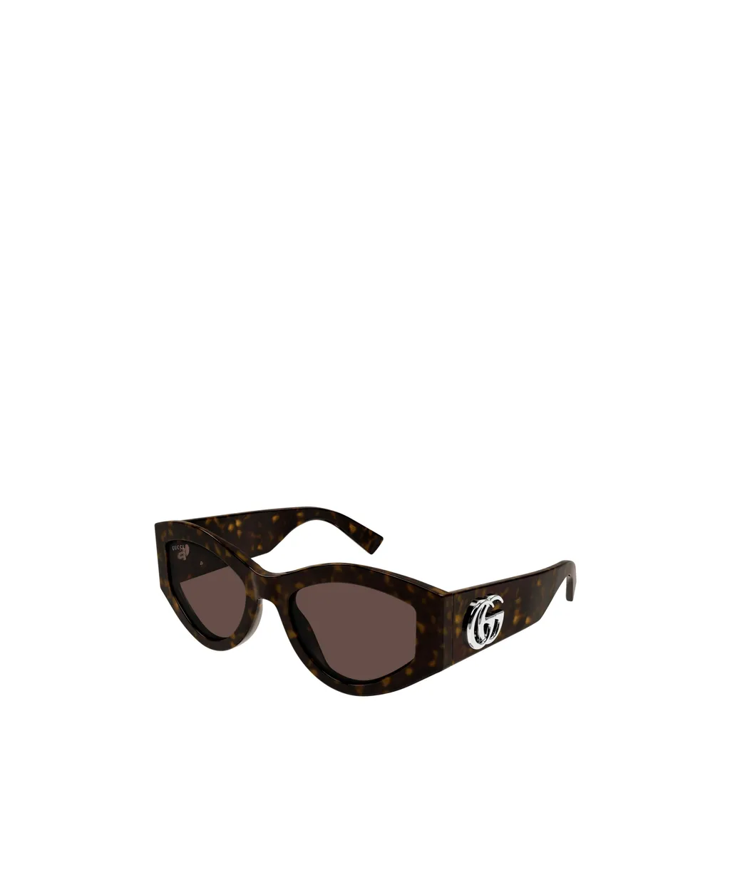 Gucci Eyewear Oval Frame Sunglasses