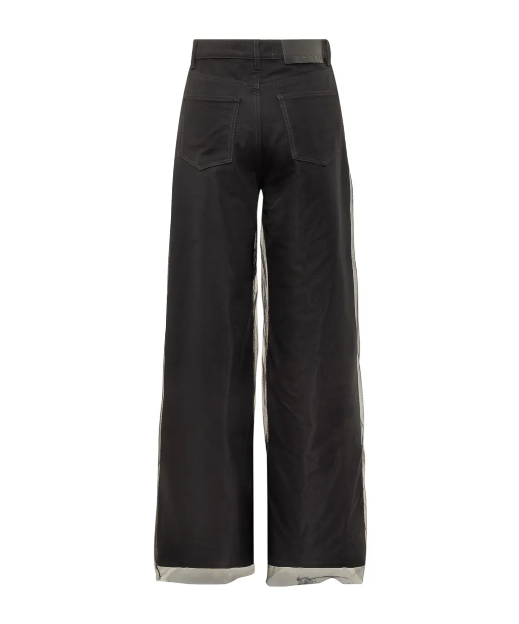 Msgm Wide-Leg Pants