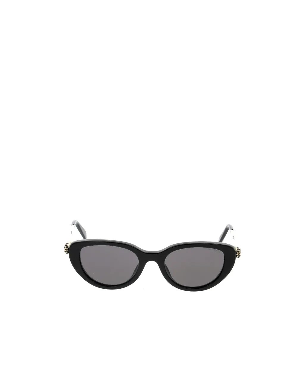 Bulgari Oval Frame Sunglasses