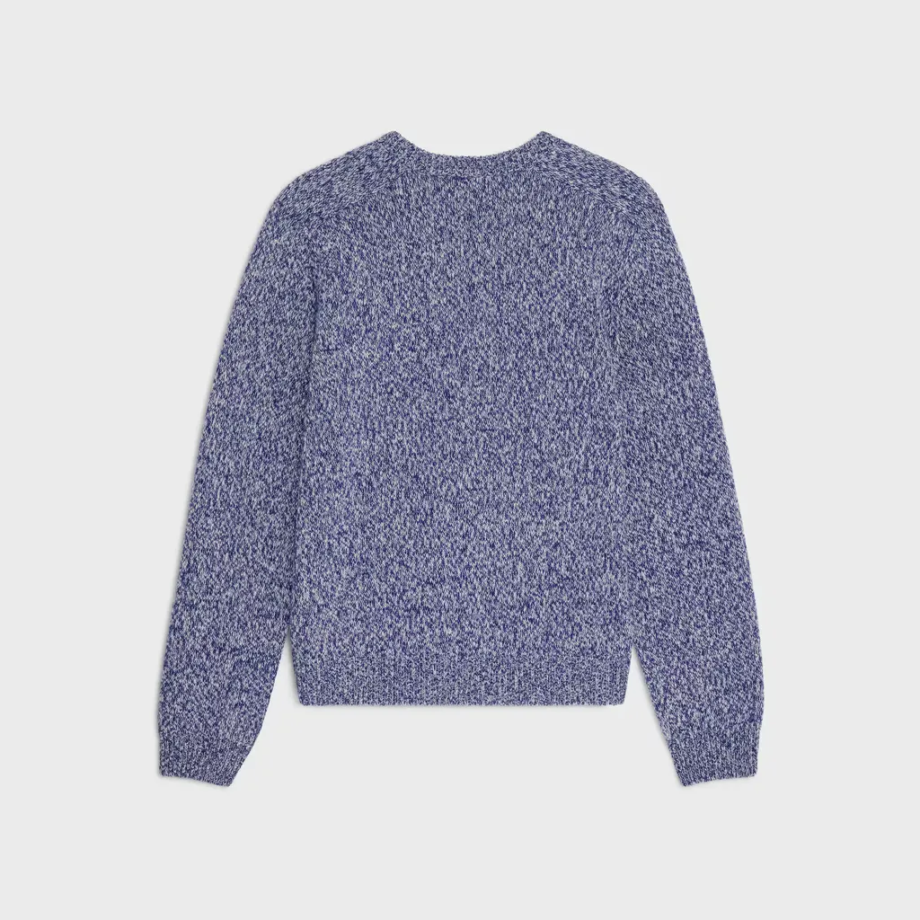 Crewneck Sweater In Wool And Cashmere