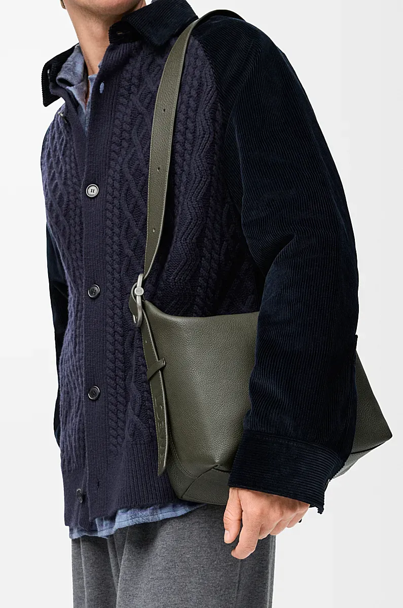 Zippered Shoulder Bag