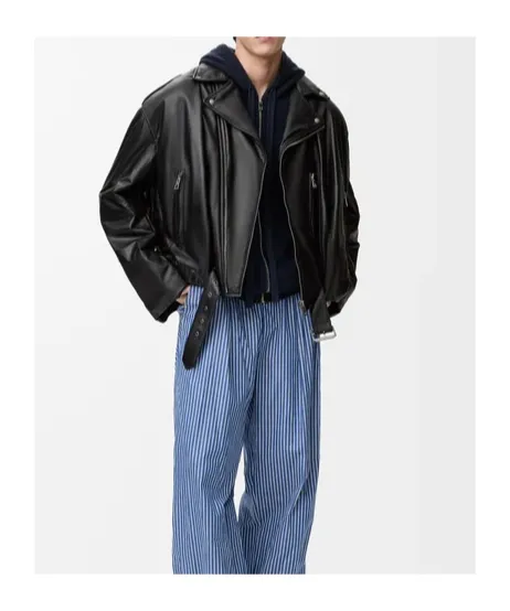 Zipped Belted Jacket