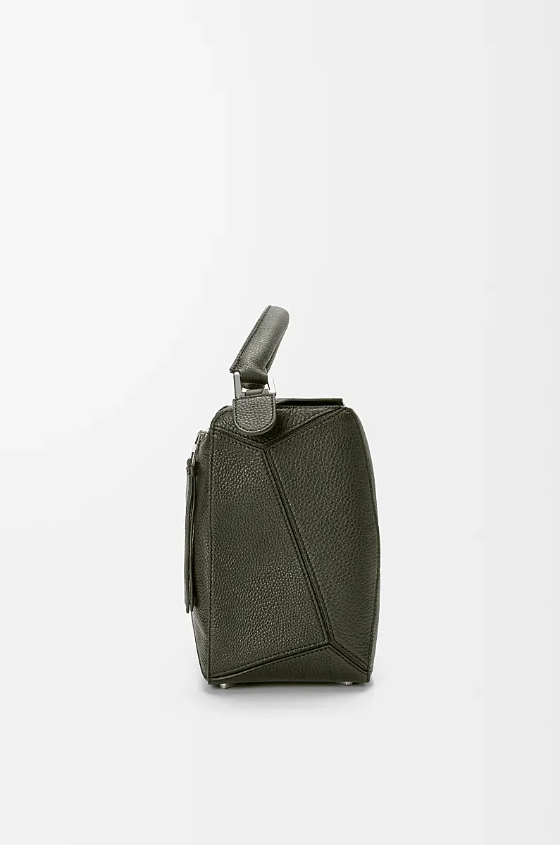 Large Puzzle Leather Shoulder Bag