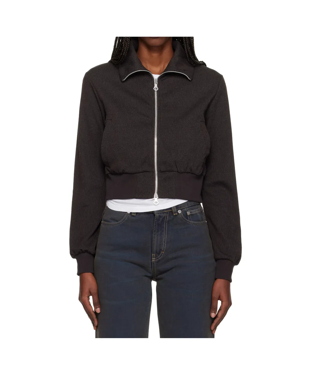 Zip-Up Cardigan