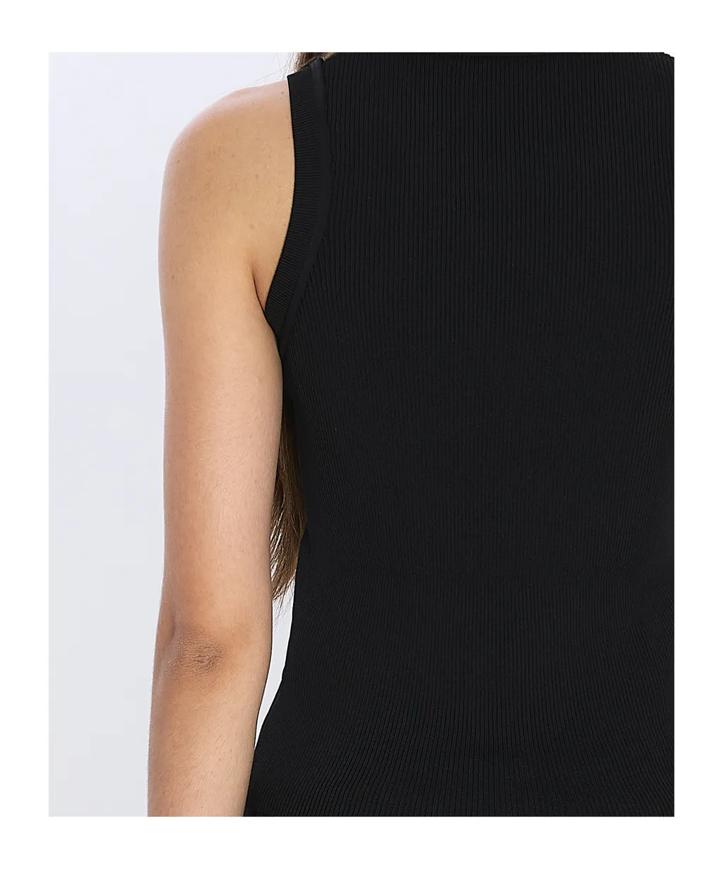 Loewe Anagram Embroidered Ribbed Top