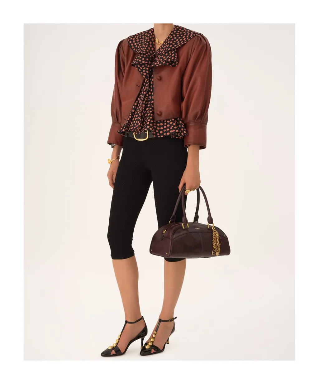 Chloé Bowling Zipped Top Handle Bag