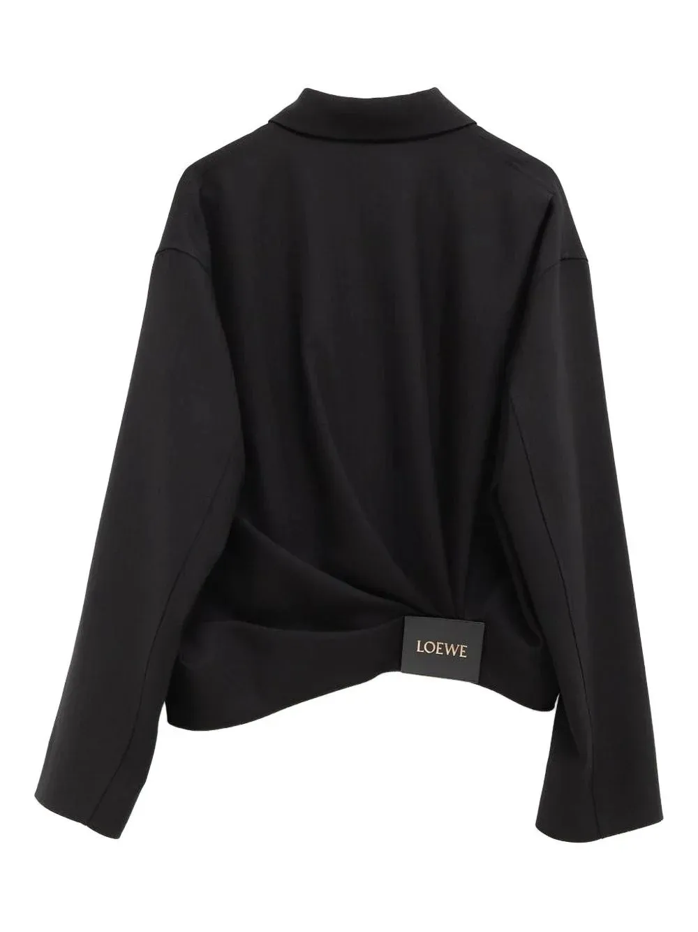 Loewe Zip-Up Draped Jacket