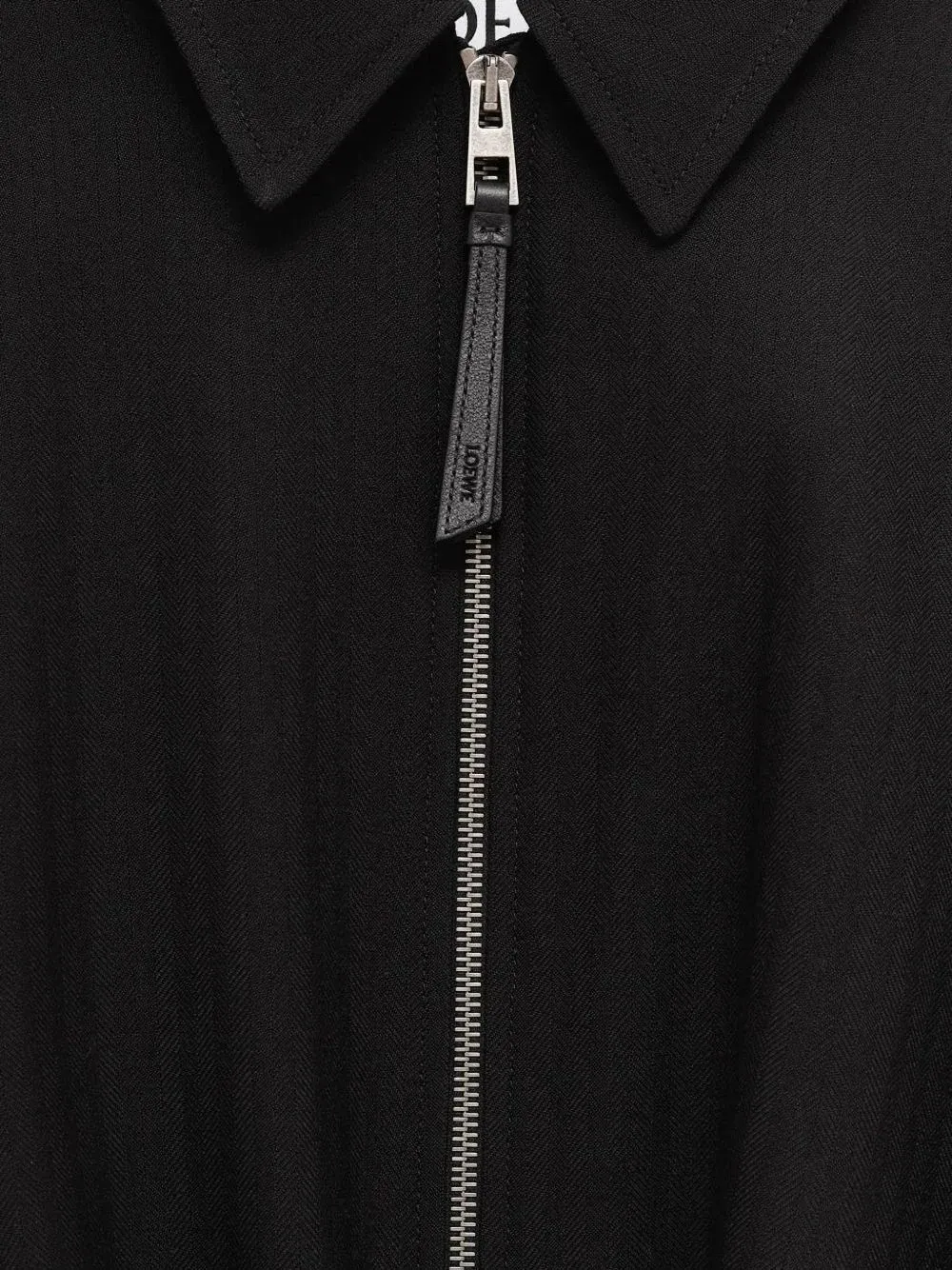 Loewe Zip-Up Draped Jacket
