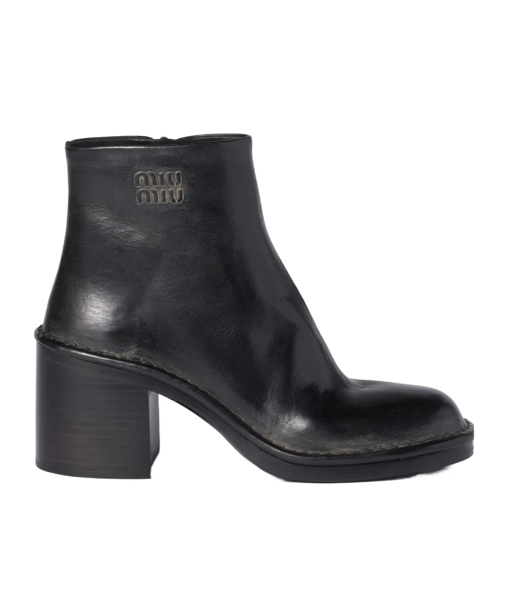 Leather Booties