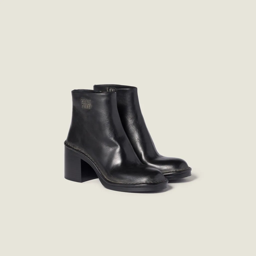 Leather Booties