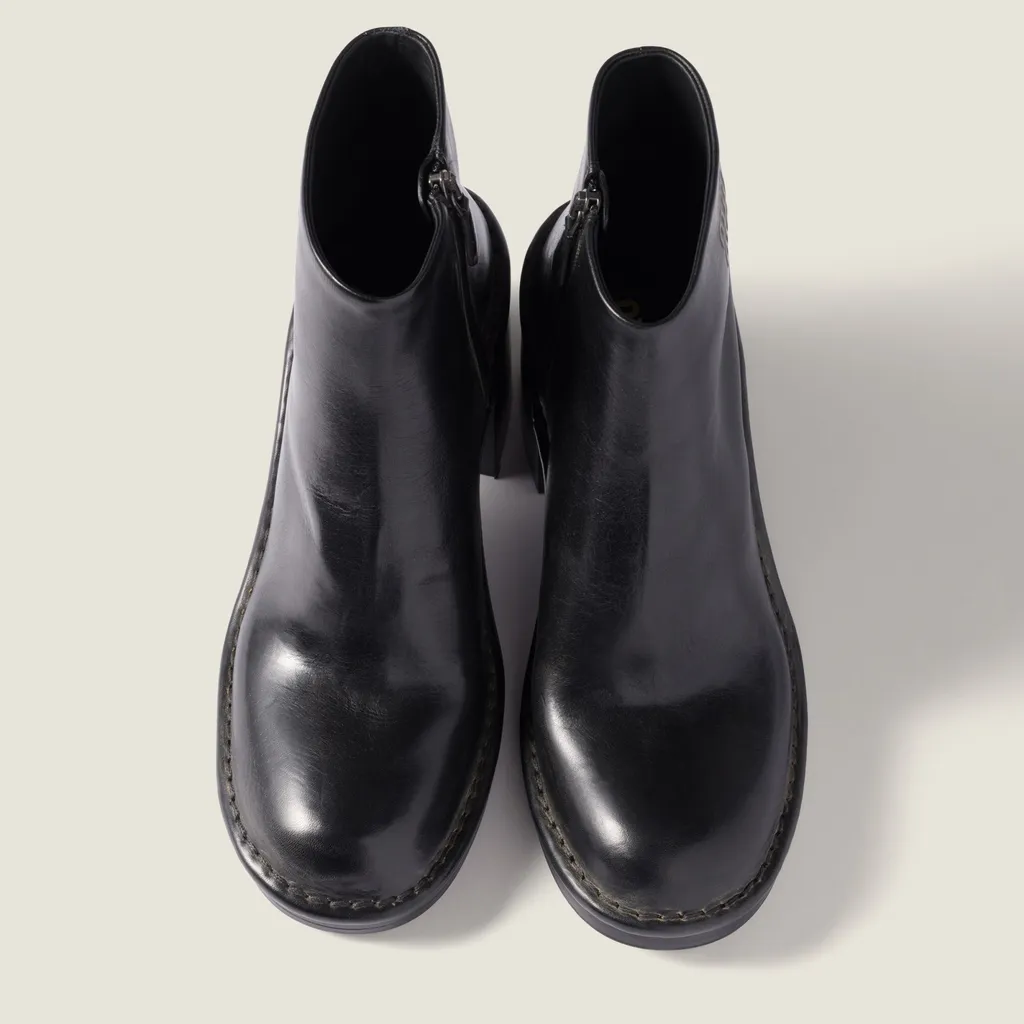 Leather Booties