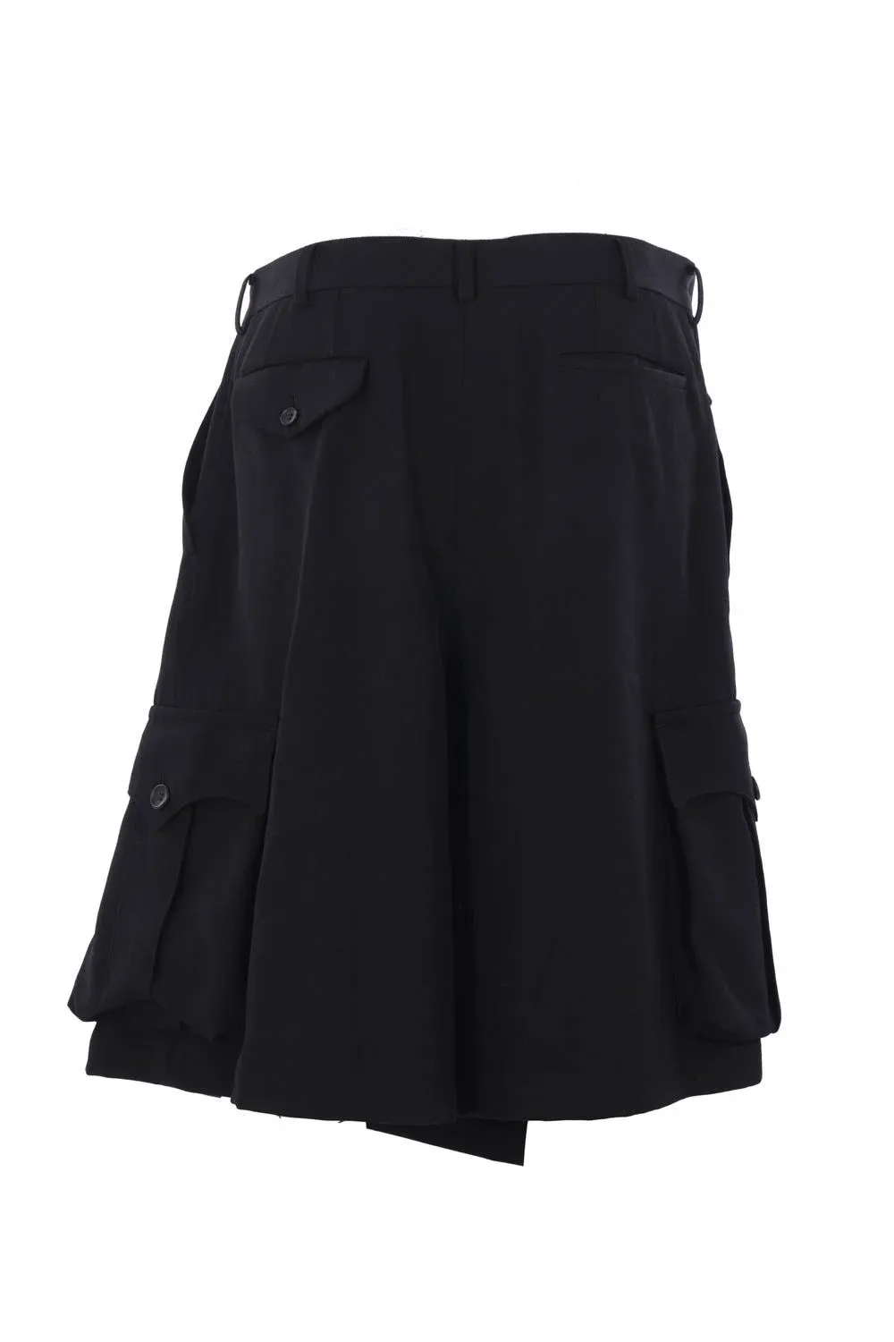 Comme Des Garcons Homme Plus Belted Layered Shorts