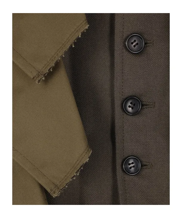 Comme Des Garcons Homme Plus Buttoned Jacket
