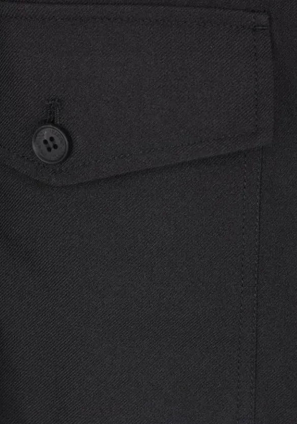 Comme Des Garcons Homme Long-Sleeved Zip-Up Jacket