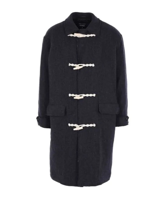 Comme Des GarÇOns Homme Pinstriped Coat