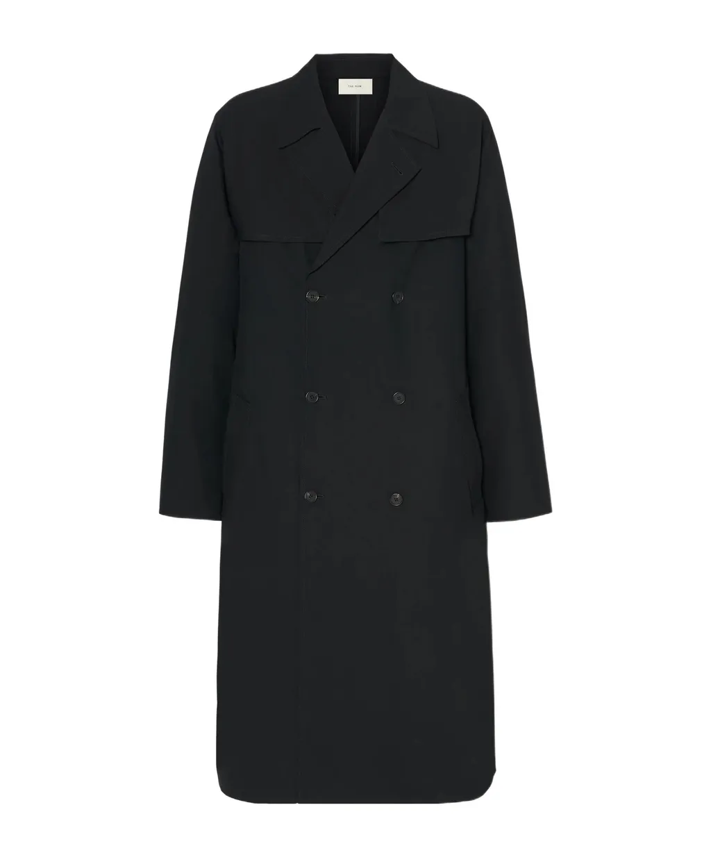 Belted Double-Breasted Coat