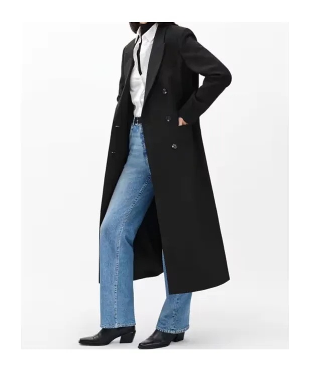 Double-Breasted Trench Coat