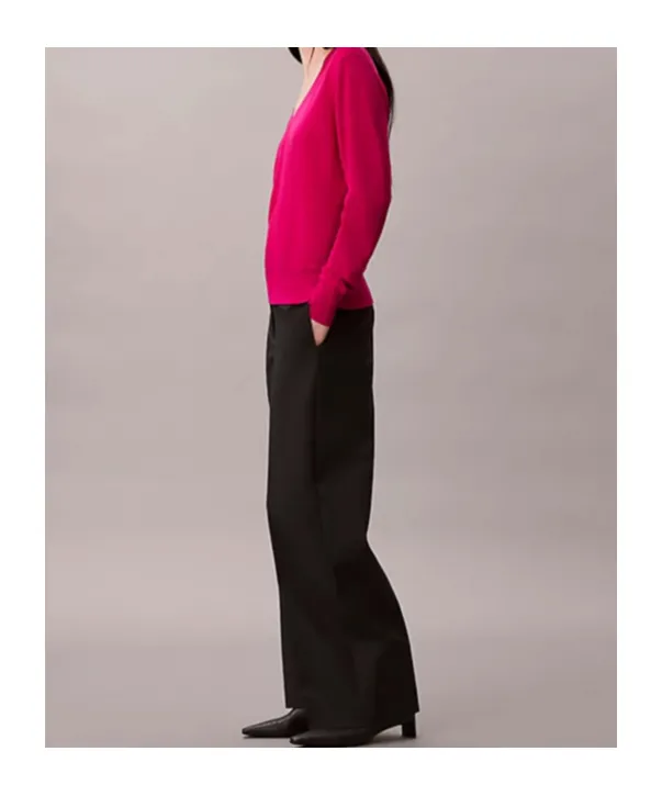 Calvin Klein V-Neck Wool Knitwear