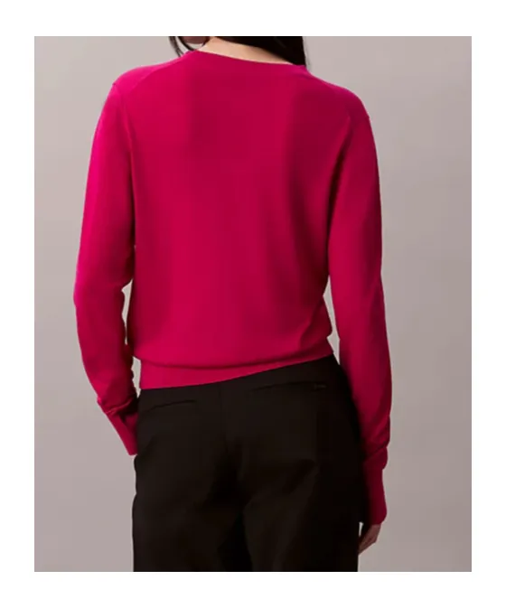 Calvin Klein V-Neck Wool Knitwear