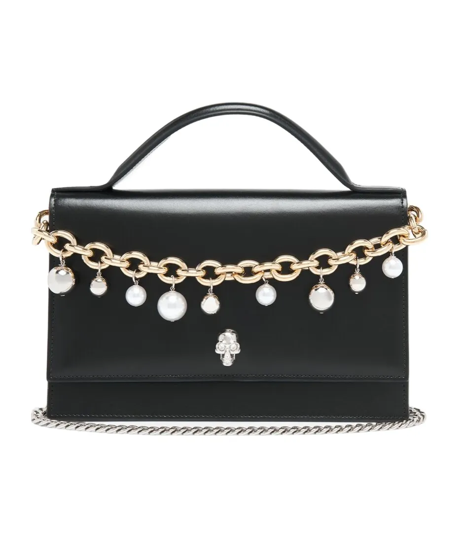 Alexander Mcqueen Skull Chain Shoulder Bag