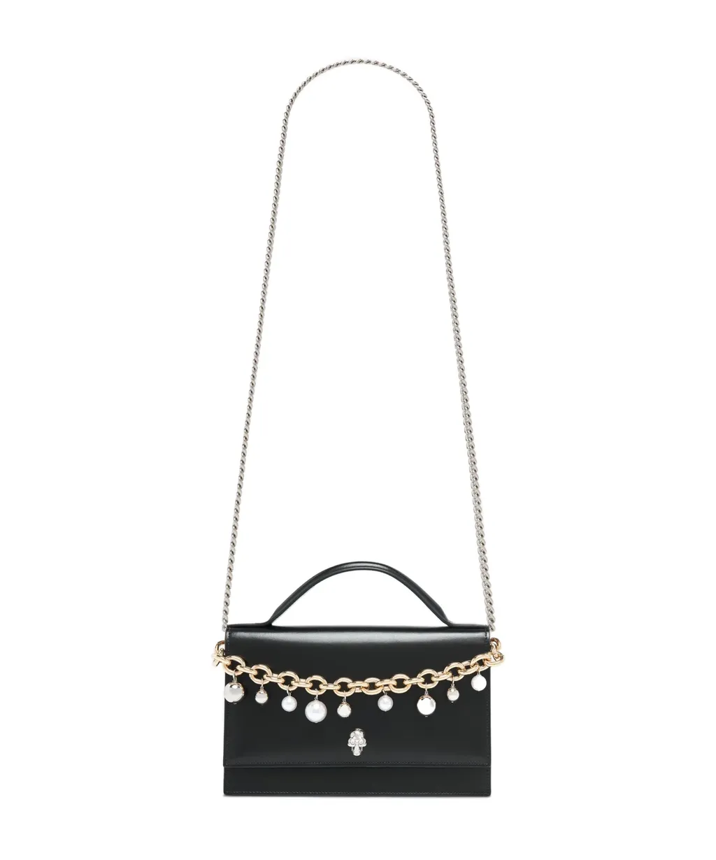 Alexander Mcqueen Skull Chain Shoulder Bag