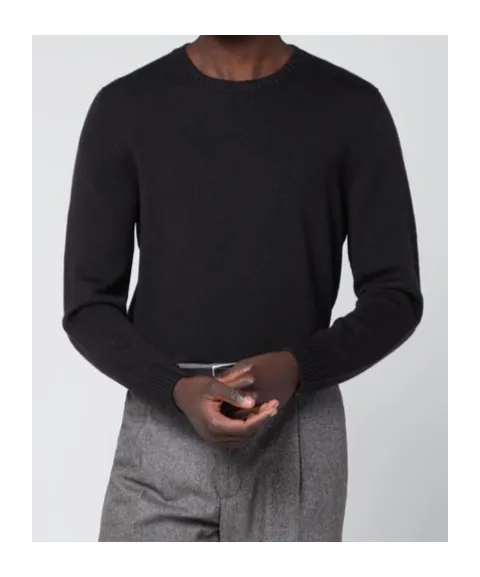 Long-Sleeves Crew-Neck Sweater