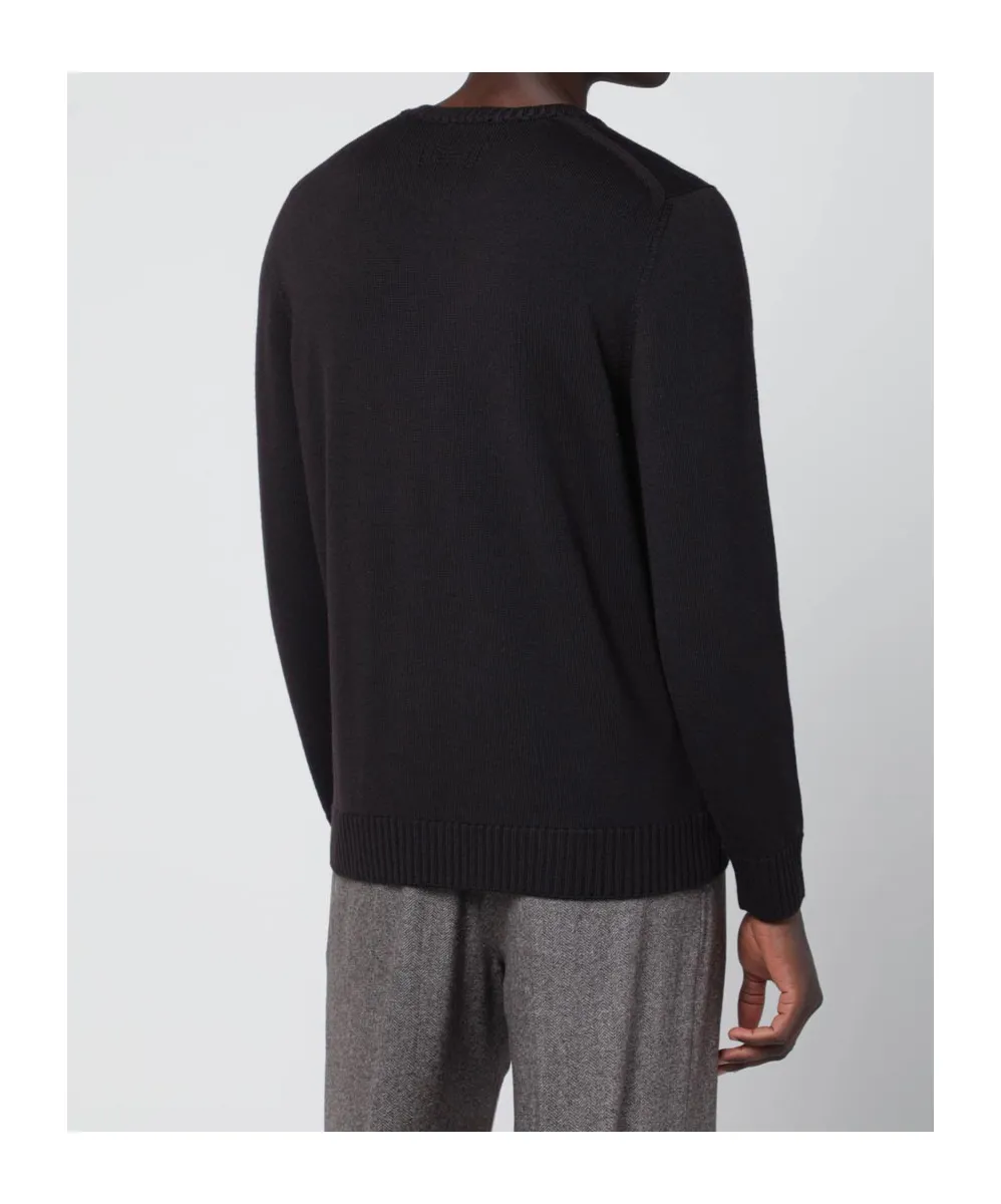 Long-Sleeves Crew-Neck Sweater