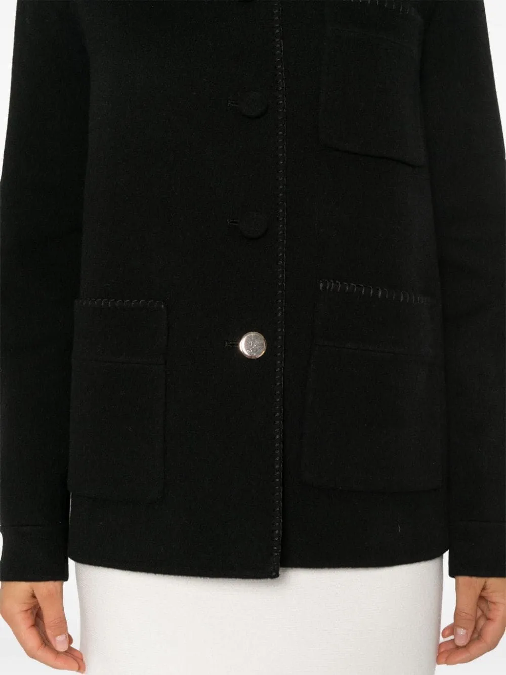 Long-Sleeved Casual Jacket
