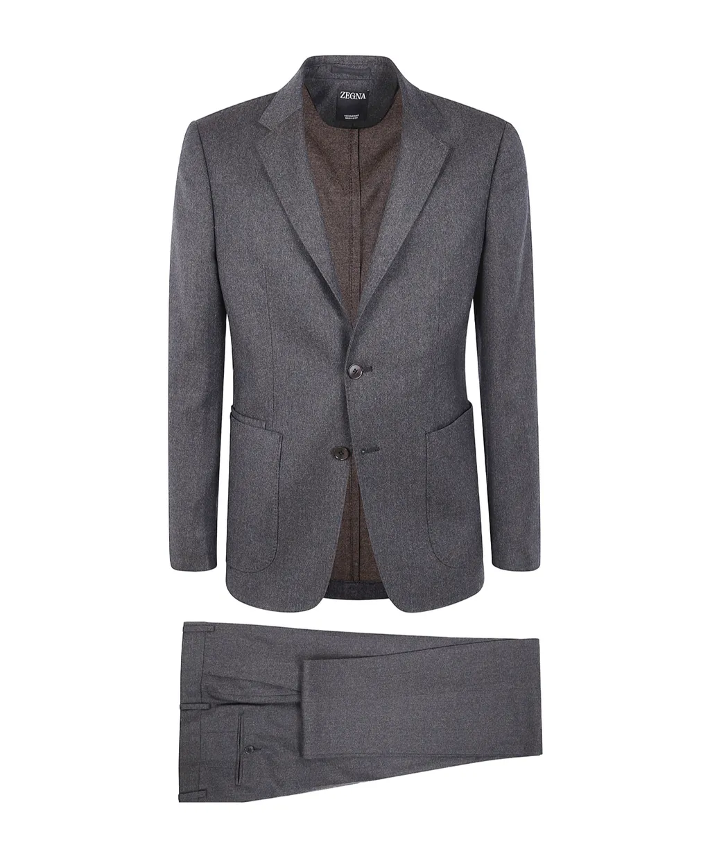 Zegna Single-Breasted Tailored Suit