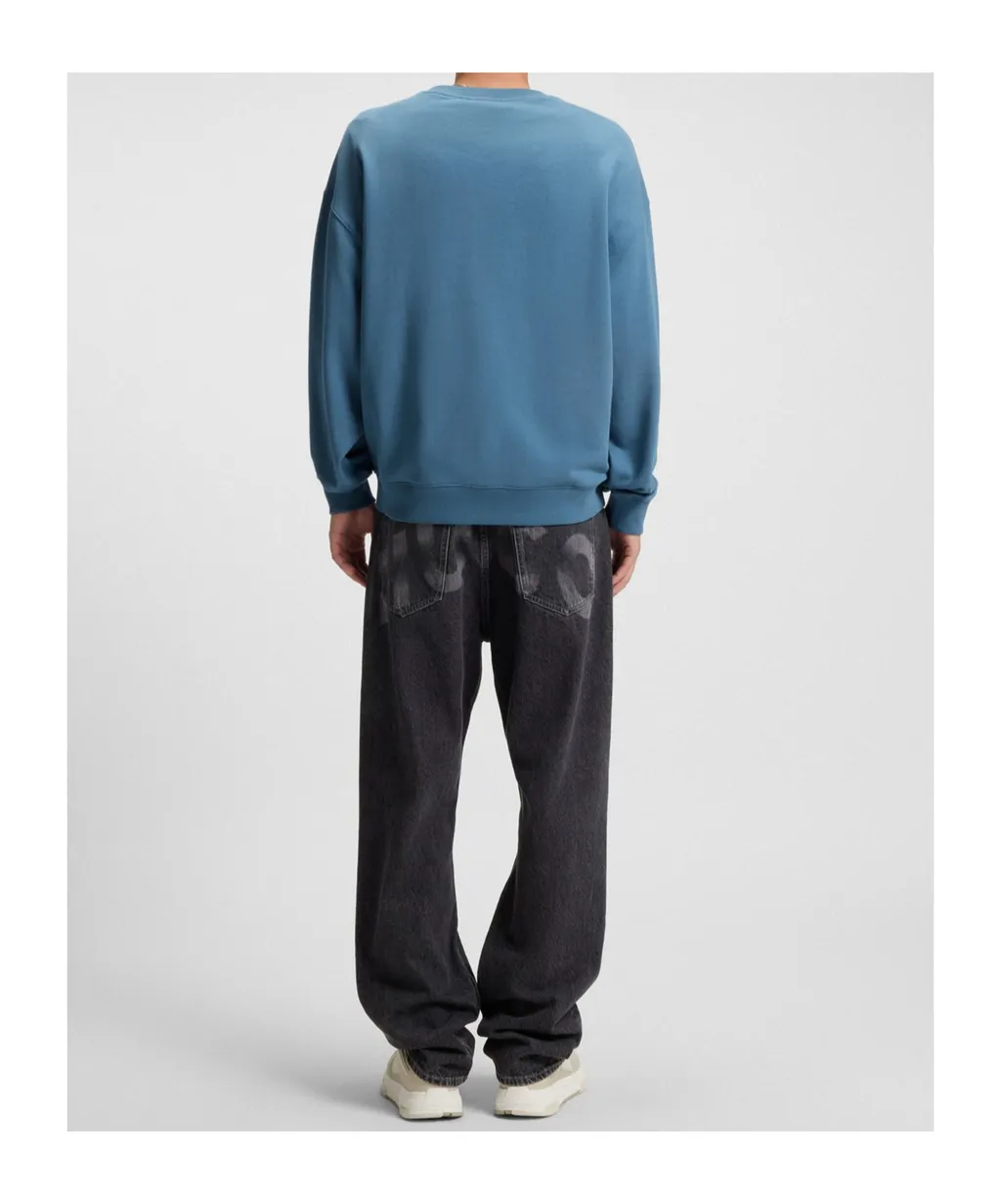 Logo-Embroidered Crew-Neck Sweatshirt