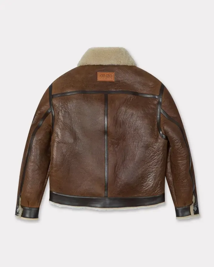 Kenzo Genderless Shearling Trucket Jacket