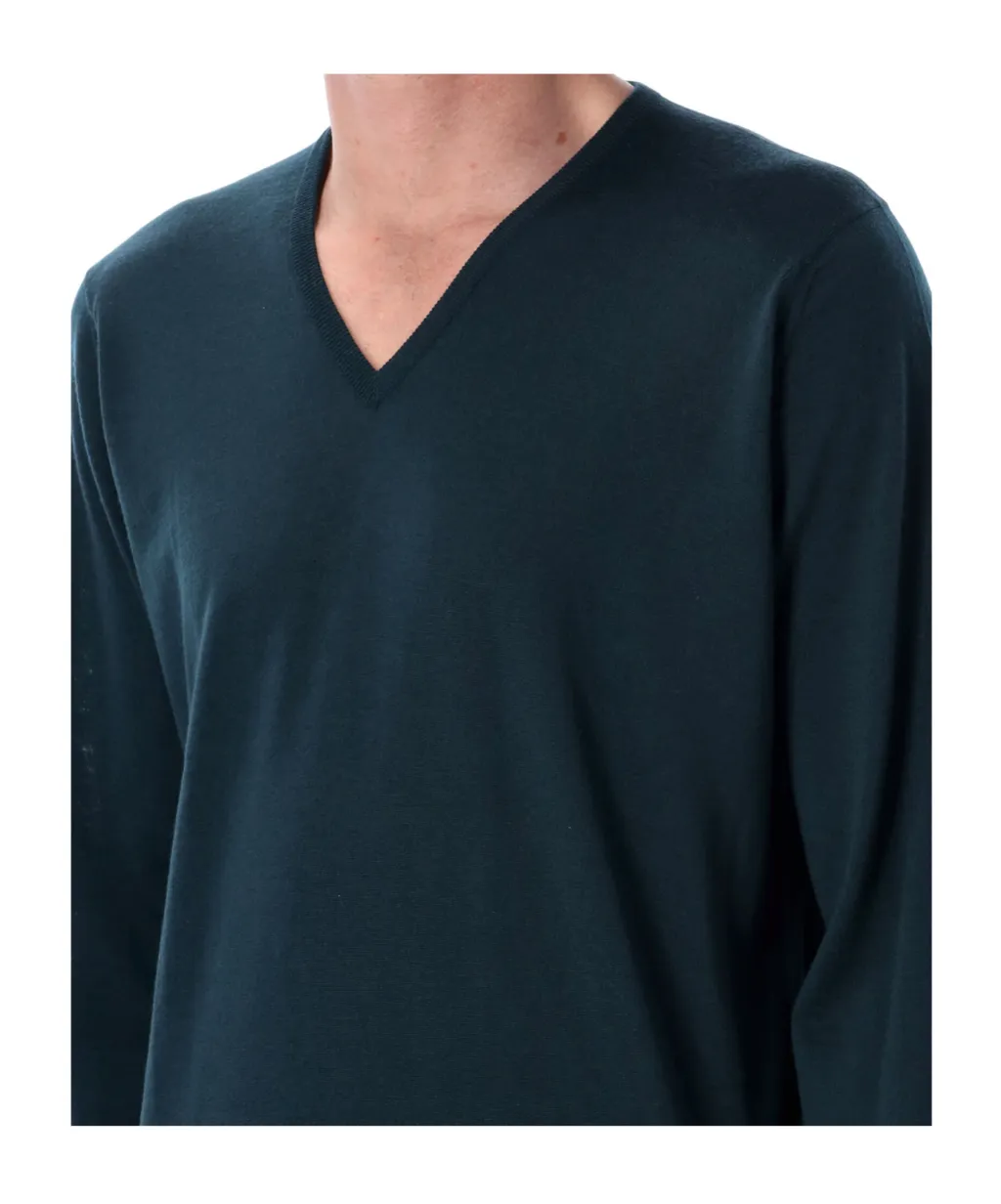 John Smedley Blenheim V-Neck Knitwear