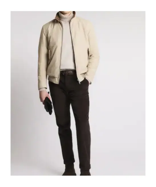 Fay Padded Bomber Jacket