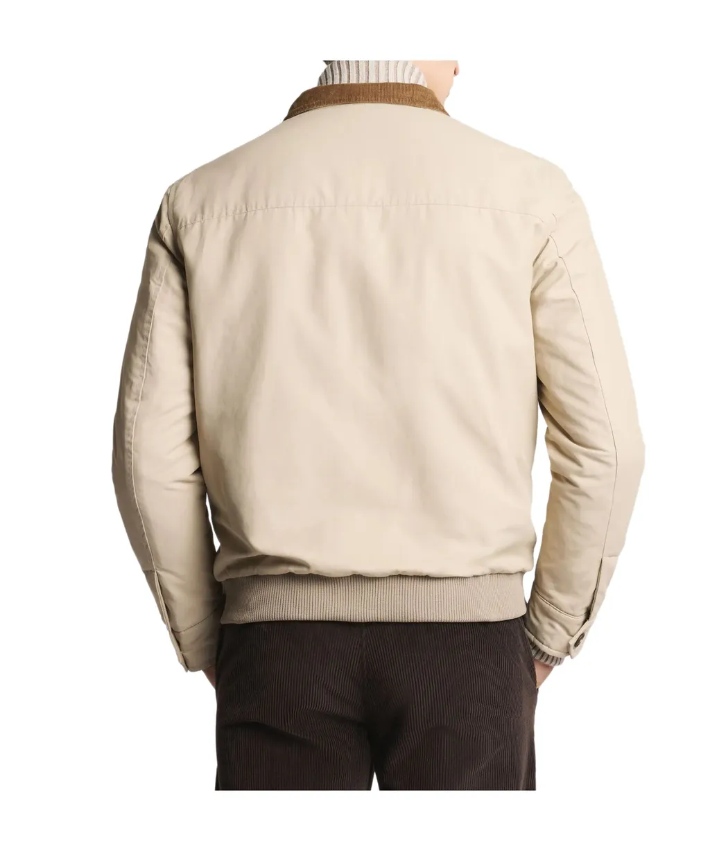 Fay Padded Bomber Jacket