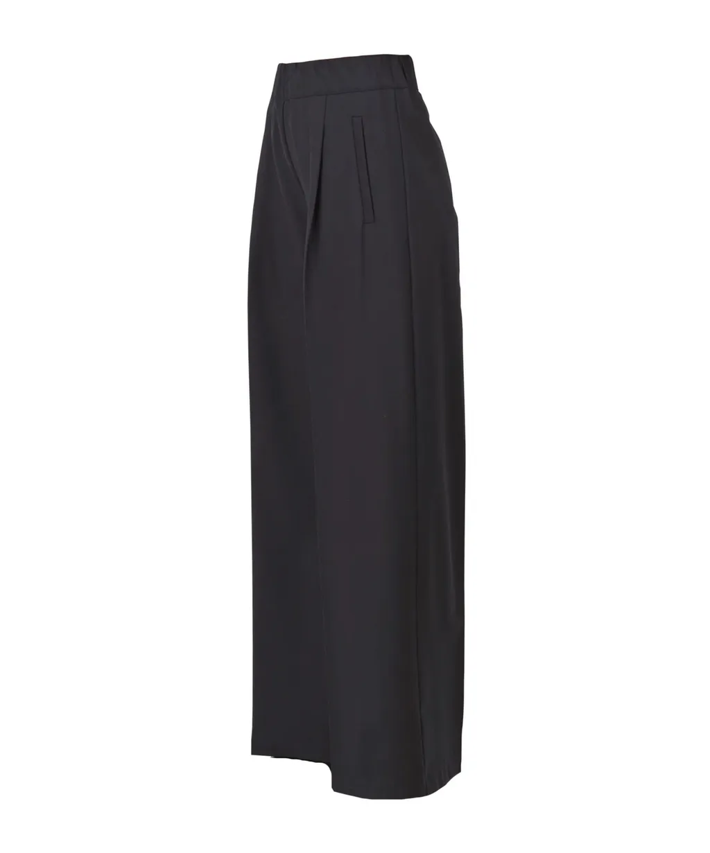 Semicouture Wide-Leg Trousers
