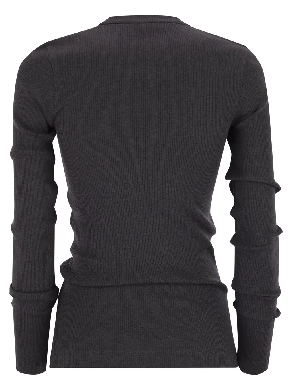 Brunello Cucinelli Dazzling Stripe Embroidery Jersey T-Shirt