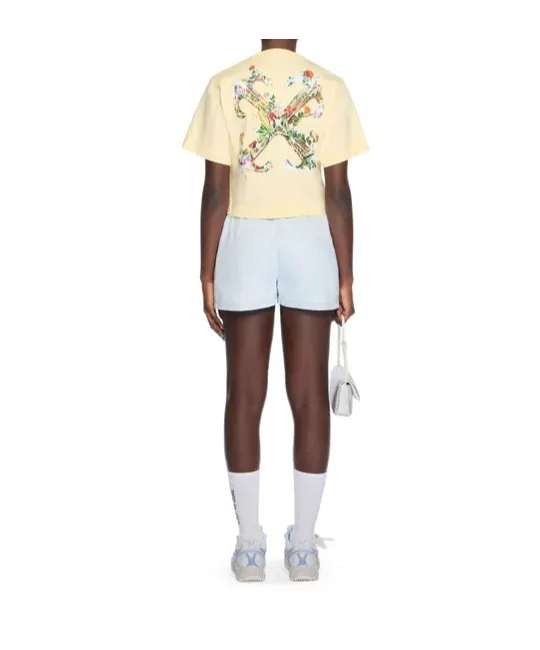 Off-White Logo Printed Crewneck T-Shirt