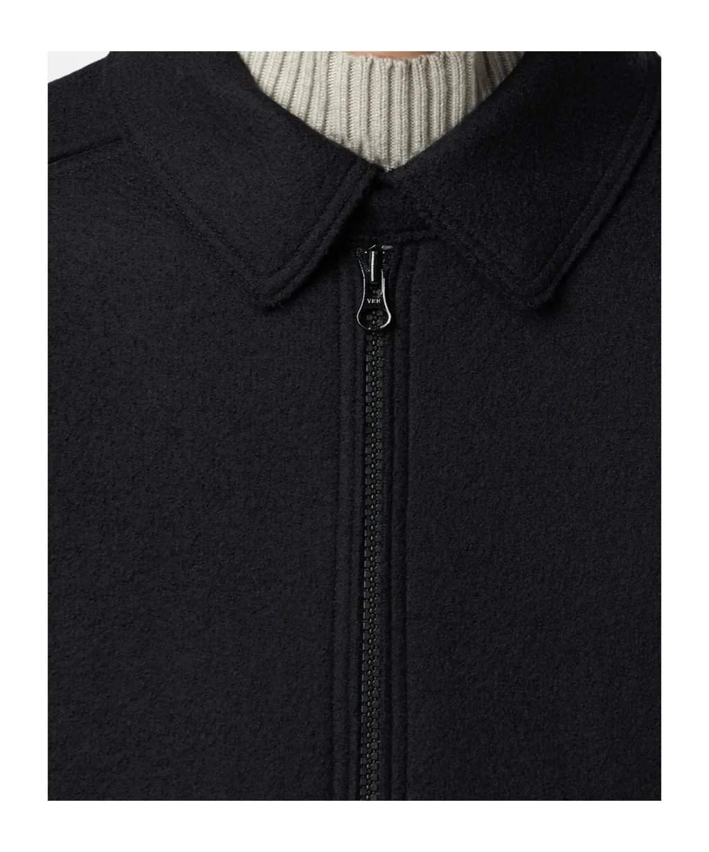 Stone Island Logo Patch Zip-Up Jacket