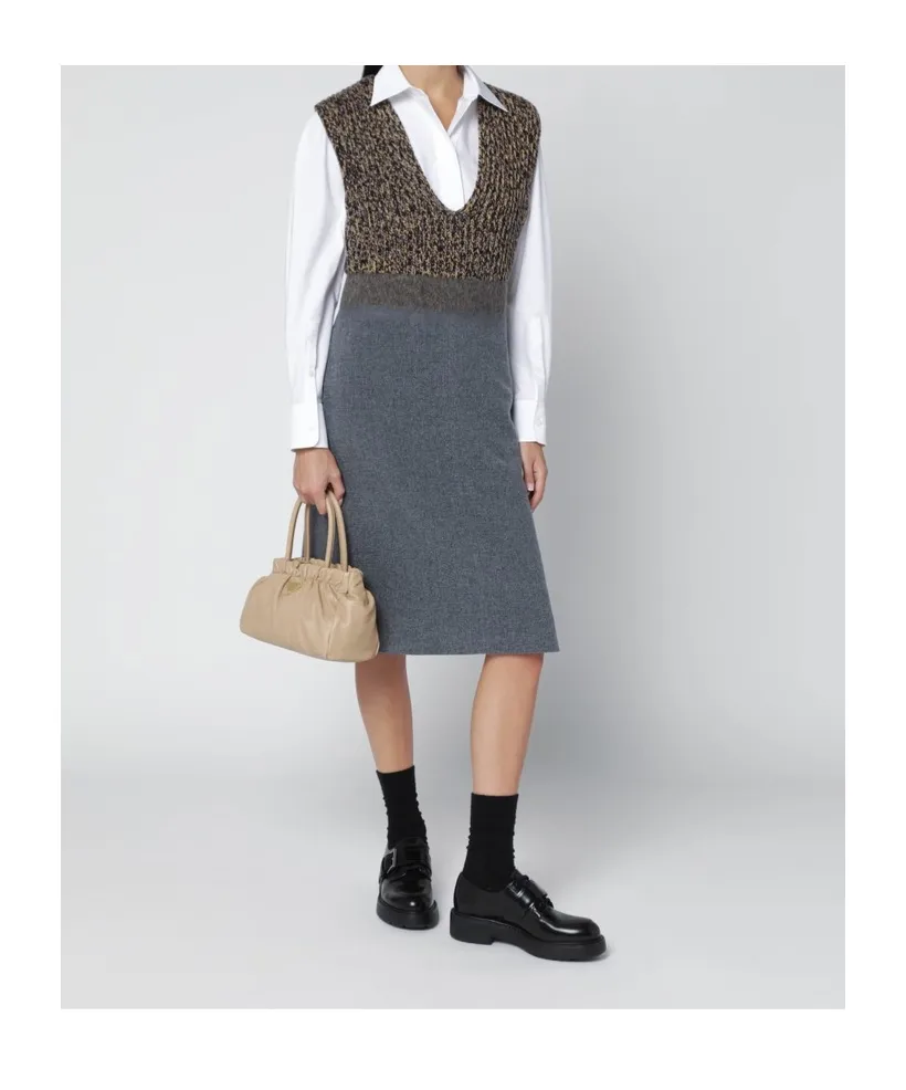 Double Handle Shoulder Bag