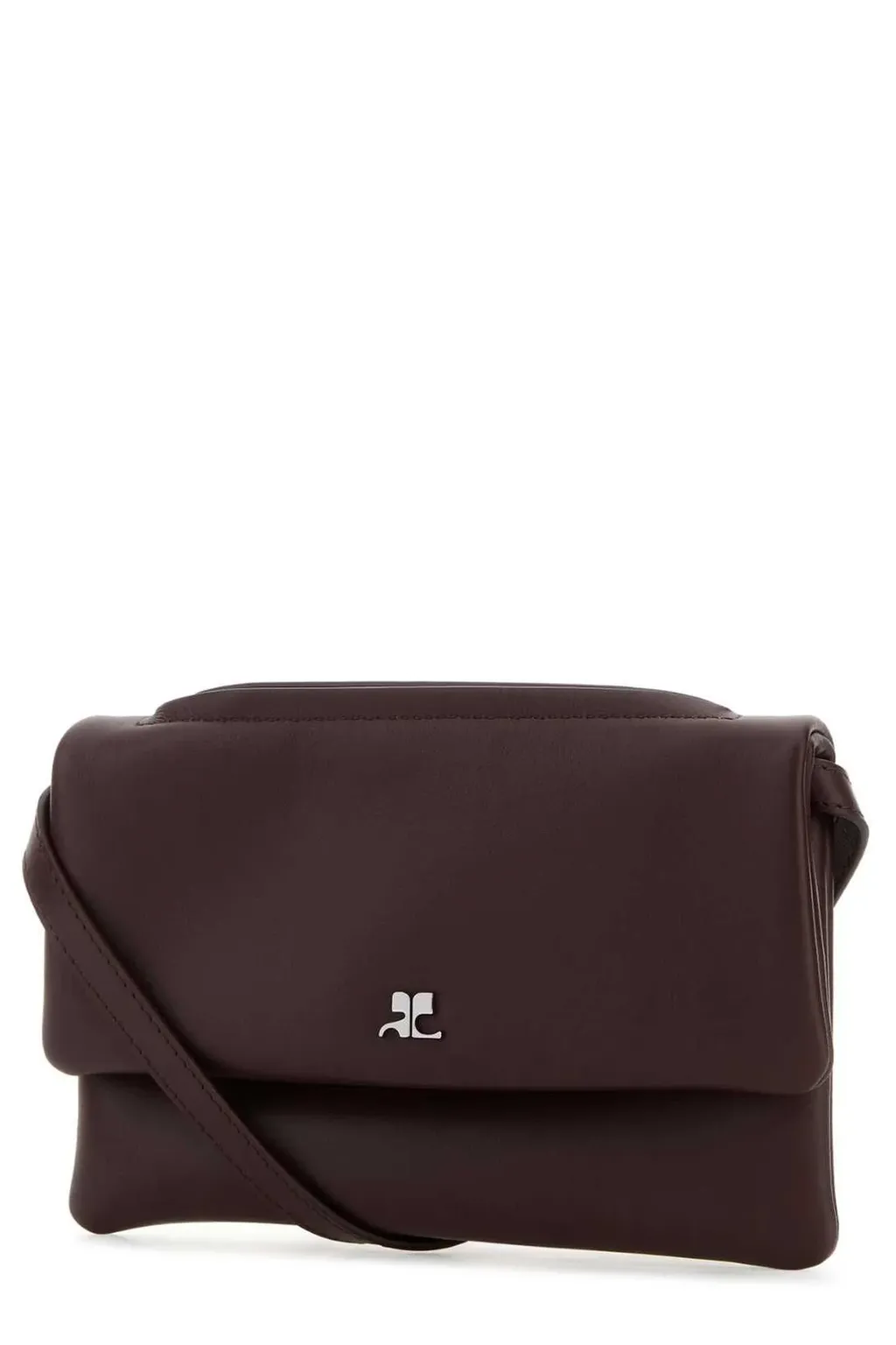 CourrÈGes Cuff Leather Clutch Bag