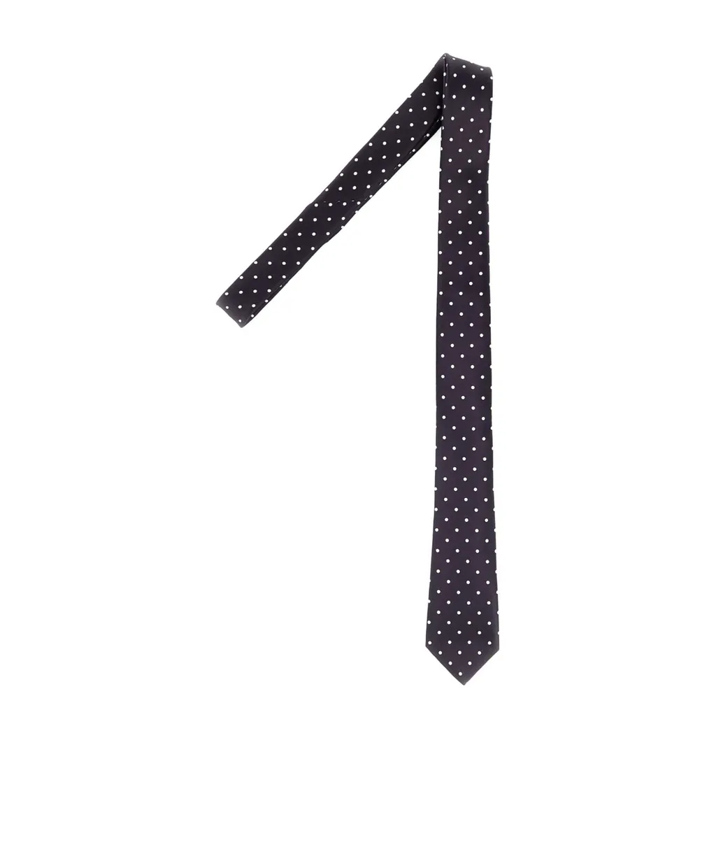 Tom Ford Polka Dot Printed Tie