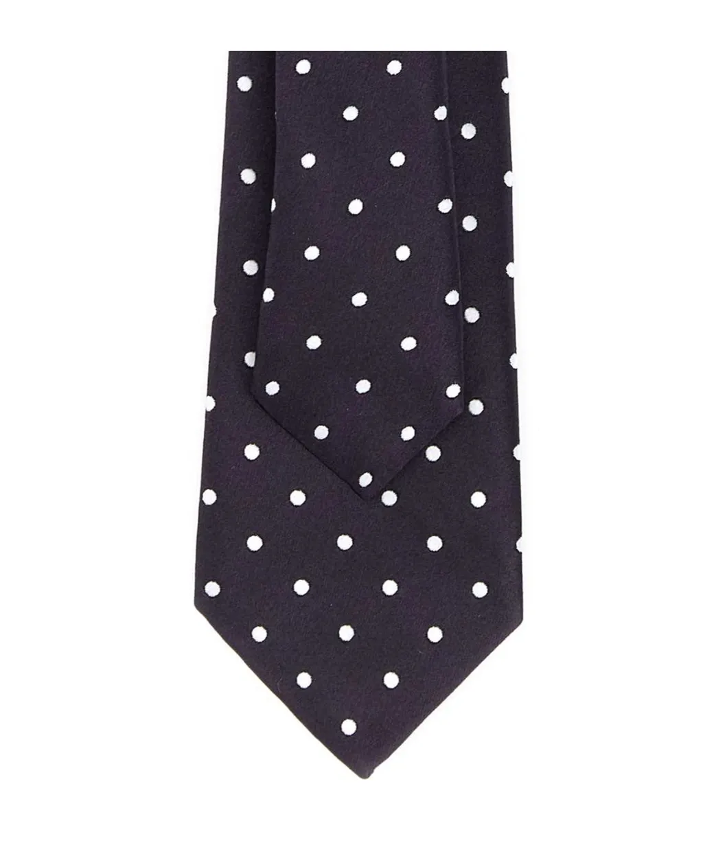 Tom Ford Polka Dot Printed Tie