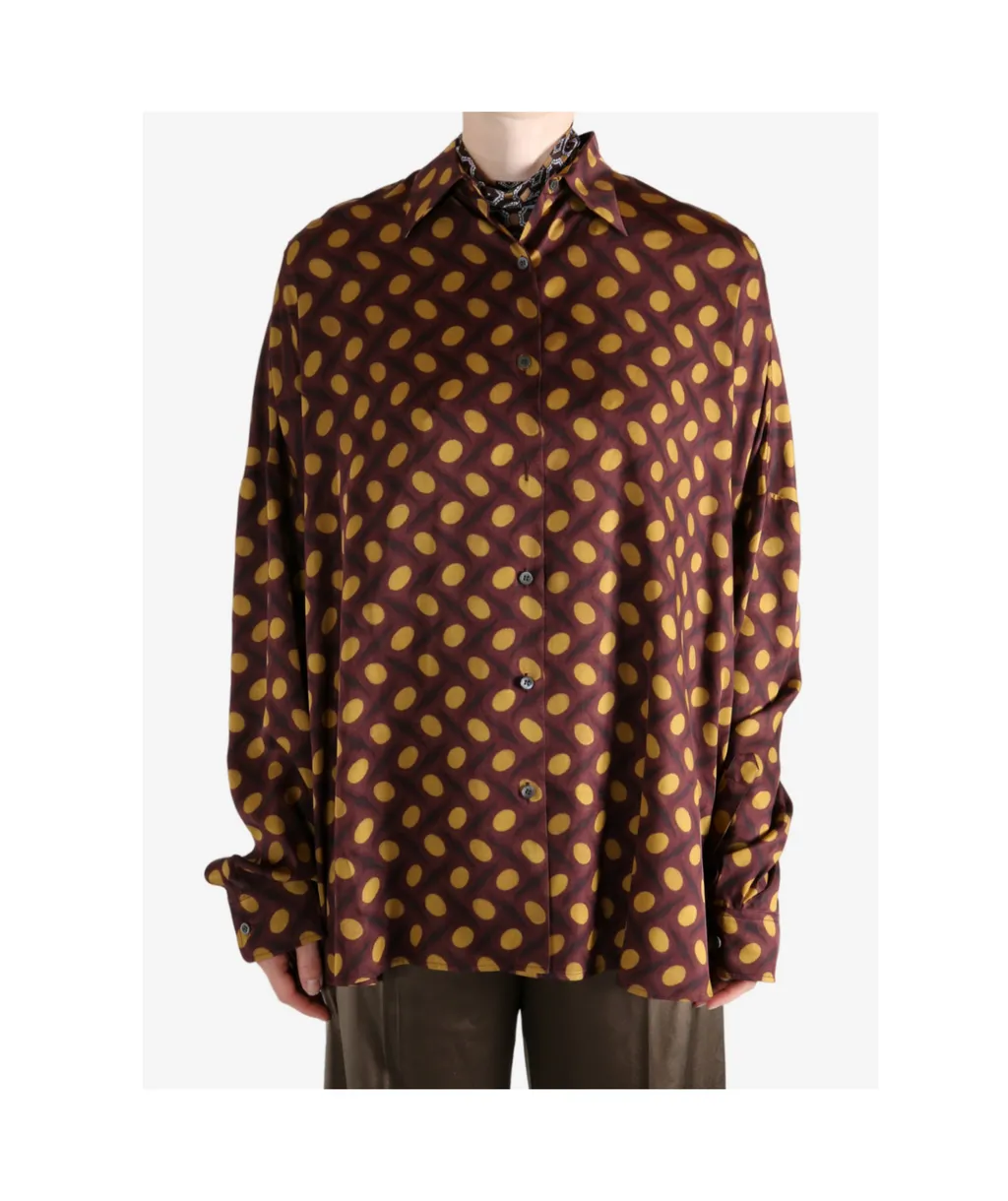 Dries Van Noten Casia Patterned Shirt