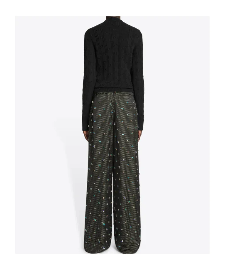 Dries Van Noten Mock Neck Knitted Jumper