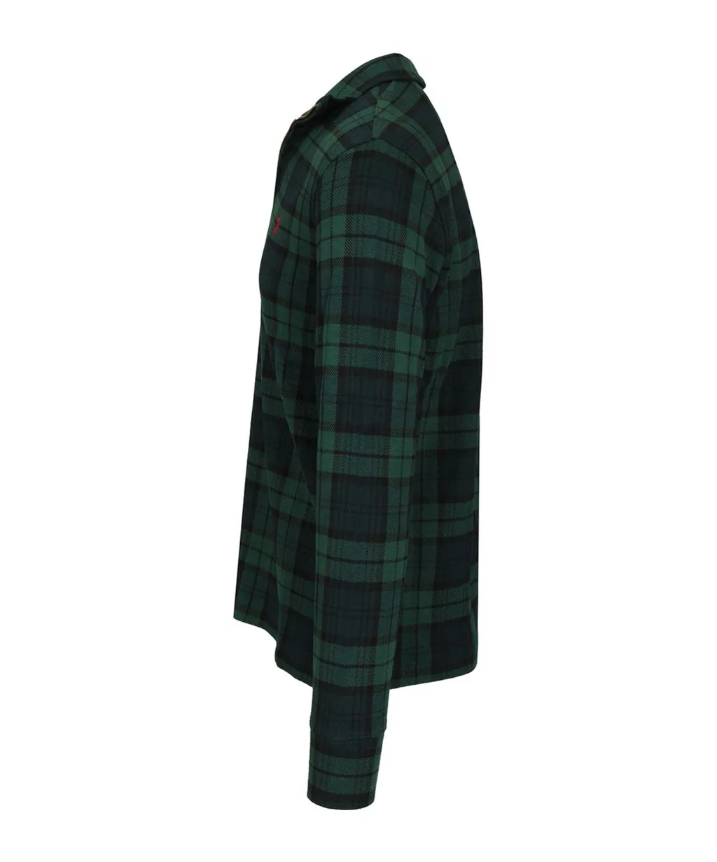 Polo Ralph Lauren Checked Half-Zip Sweater