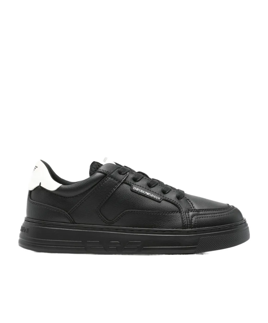Emporio Armani Logo Printed Low-Top Sneakers