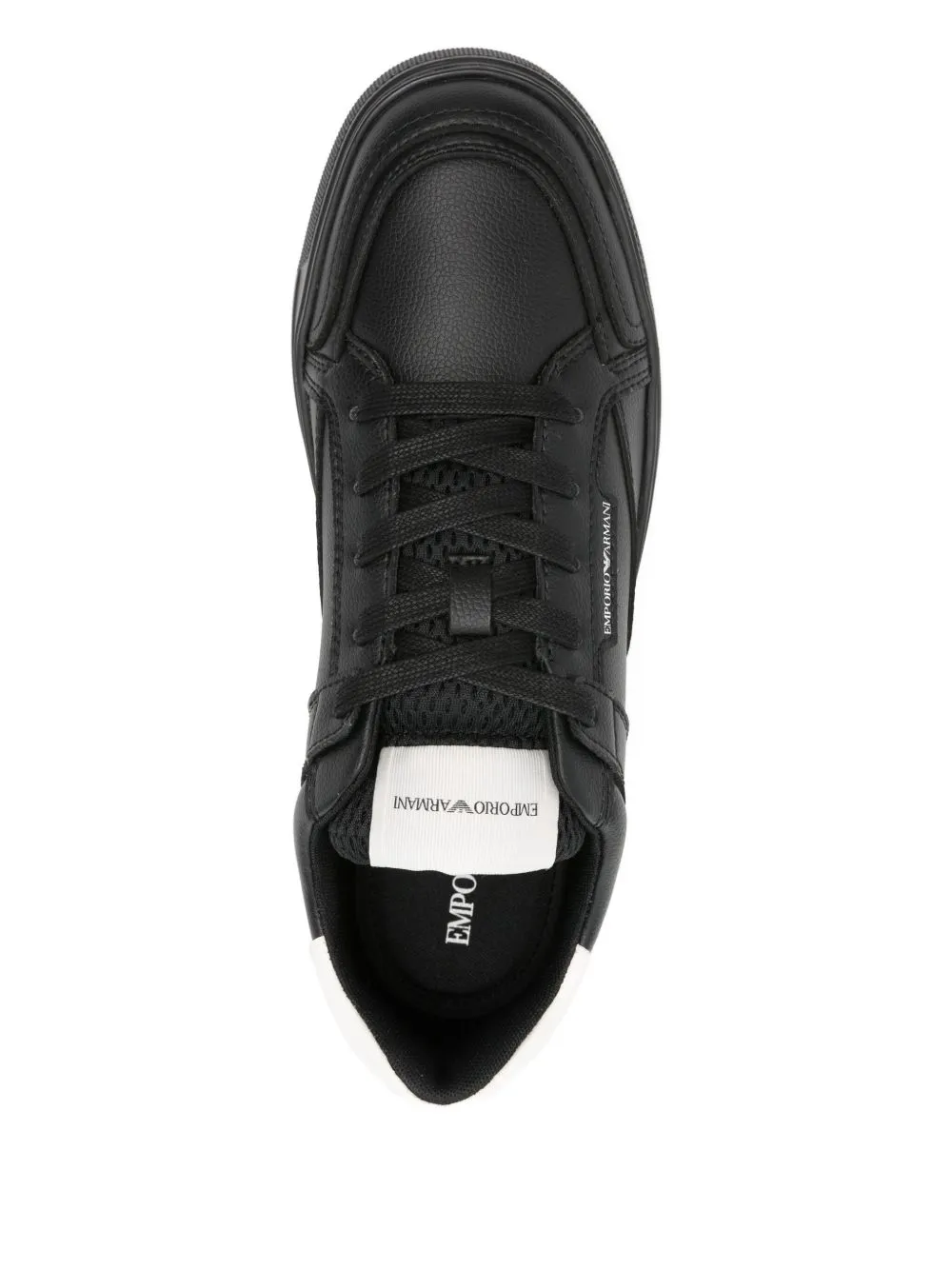 Emporio Armani Logo Printed Low-Top Sneakers